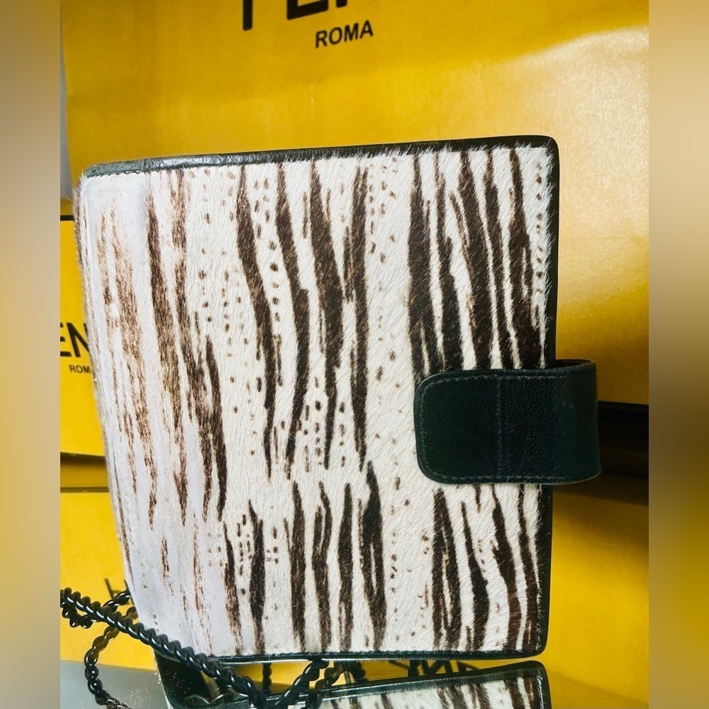 Authentic Fendi Vintage Pony Hair Agenda - Picture 9 of 17